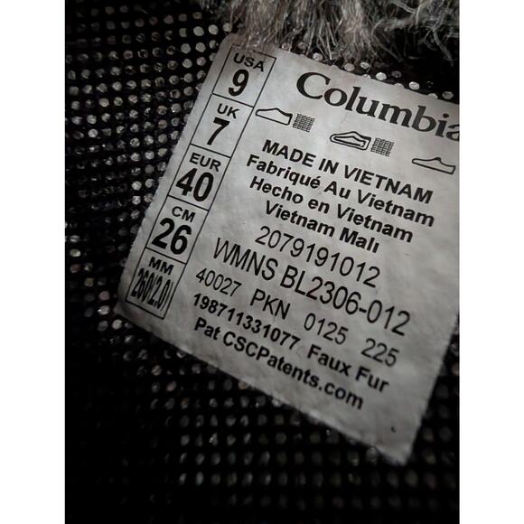 Columbia Minx Slip V Omni-Heat Waterproof Snow Boots Black Size 9 - Picture 10 of 10